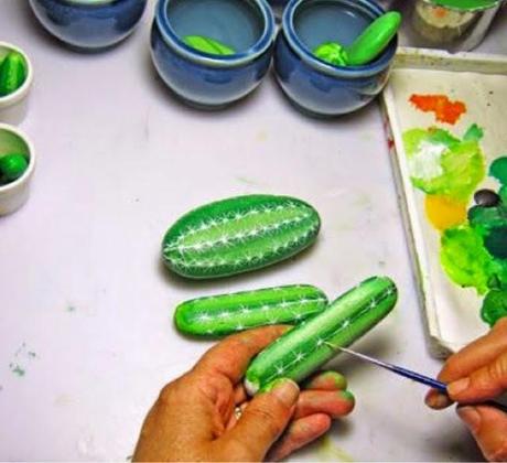 DIY. Cactus con piedras DIY. Cactus con piedras