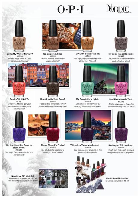 VIAJAMOS AL NORTE CON LA NUEVA COLECCIÓN NORDIC DE OPI PARA OTOÑO 2014. VIAJAMOS AL NORTE CON LA NUEVA COLECCIÓN NORDIC DE OPI PARA OTOÑO 2014.