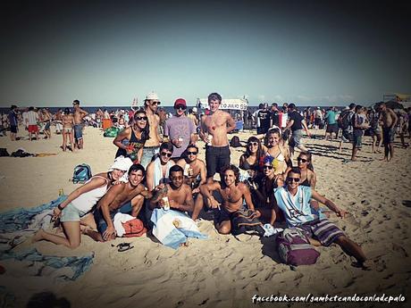 Con toda la galera de Buzios alentando a la selección en Río de Janeiro Con toda la galera de Buzios alentando a la selección en Río de Janeiro