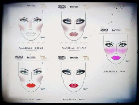 Los maquillajes del Fashion Editorial Show de Falabella.