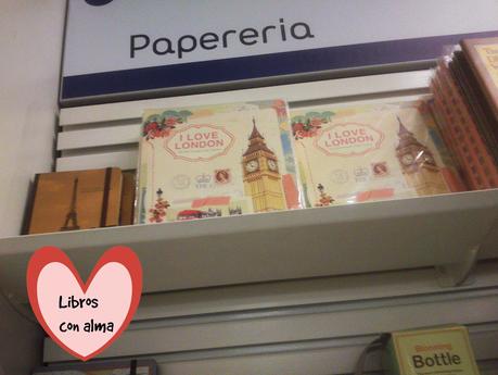 Un paseo por las librerías...(2): sección papelería