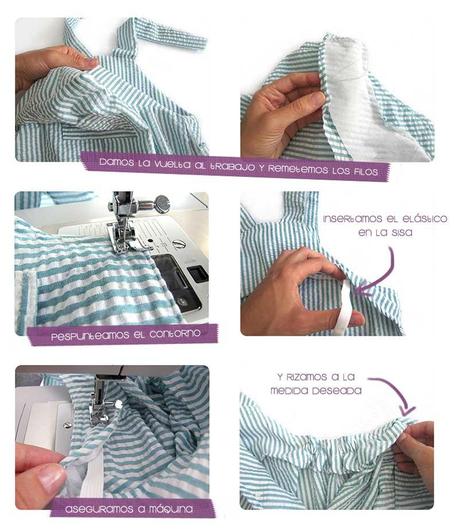 Cómo hacer un peto de bebé #DIY peto bebe DIY 4 Cómo hacer un peto de bebé #DIY