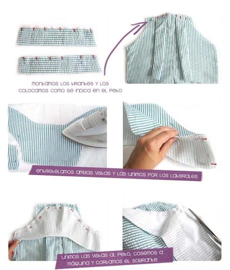 Cómo hacer un peto de bebé #DIY peto bebe DIY 3 Cómo hacer un peto de bebé #DIY