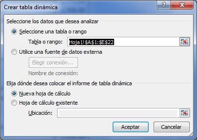 como crear una tabla dinamica 03 Cómo Crear una Tabla Dinámica en Excel