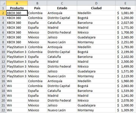 como crear una tabla dinamica 01 Cómo Crear una Tabla Dinámica en Excel