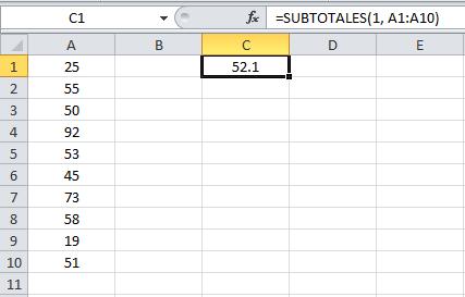 la funcion subtotales en excel 03 Como Utilizar La Función SUBTOTALES en Excel