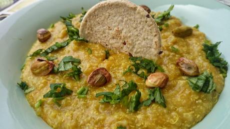 Crema de calabaza y quinoa Crema de calabaza y quinoa