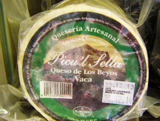 Pieza de queso de Los Beyos