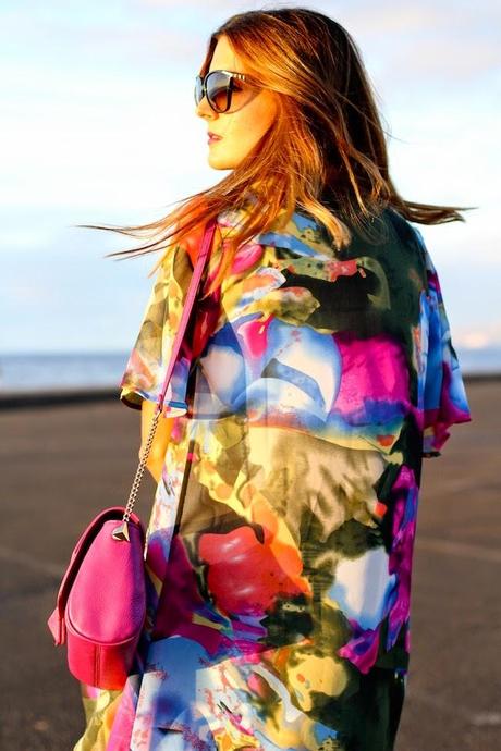 Printed Kimono