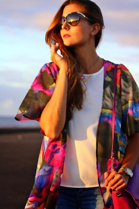 Printed Kimono