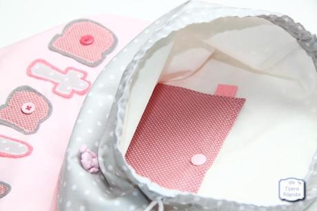Mochila para guardería en rosa Mochila para guardería en rosa