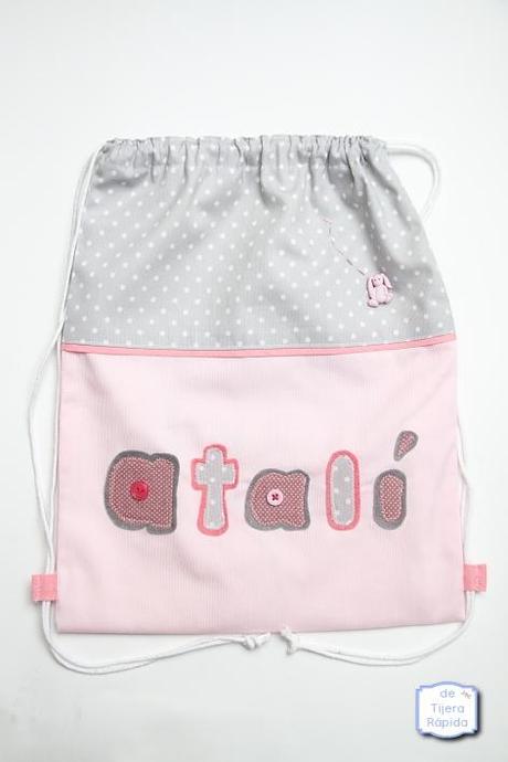 Mochila para guardería en rosa Mochila para guardería en rosa