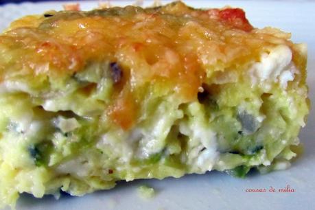 Pashtida de calabacín Pashtida de calabacín