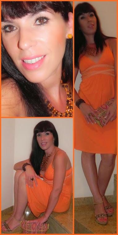 Duos de verano: Naranja y chocolate (look y outfit)