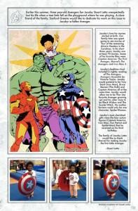 Uncanny Avengers Nº 23 incluirá un homenaje a un niño recientemente fallecido Homenaje a niño en Uncanny Avengers Nº 23