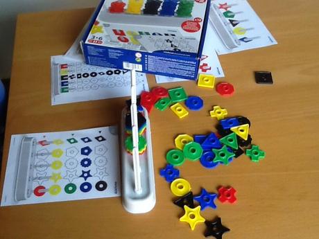 Abacolor shapes, un divertido juego matemático para niños de 3 a 6 años.