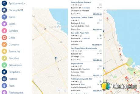 Around Me, una alternativa para descubrir lugares Screencap de la aplicacion Around Me