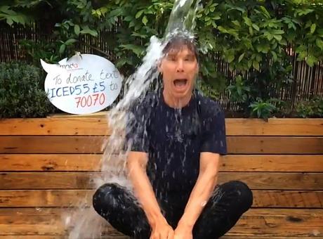 benedict cumberbatch, ice bucket challenge, reto cubo agua, agua helada, el zorro con gafas