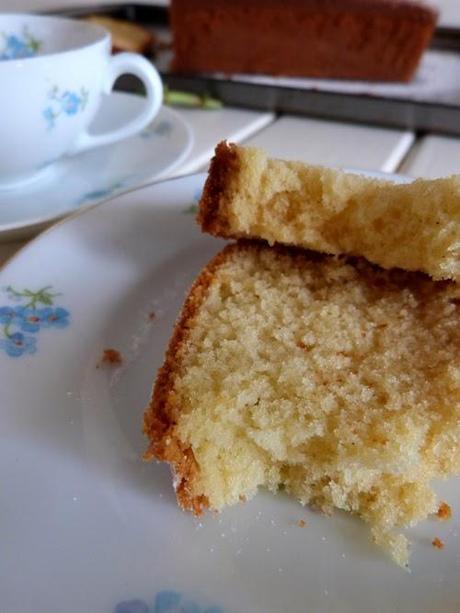 pound cake con mitad del azúcar | hileret light