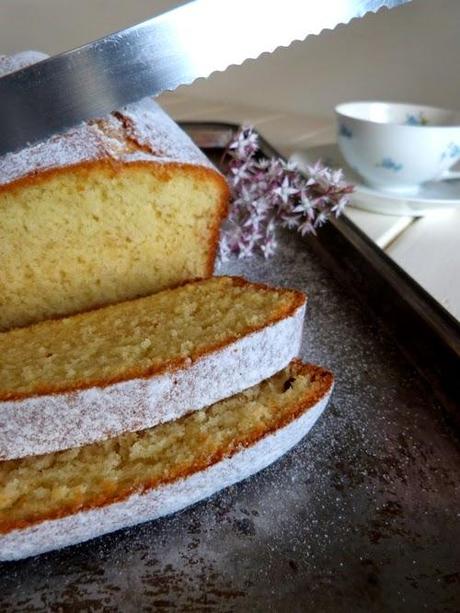 pound cake con mitad del azúcar | hileret light