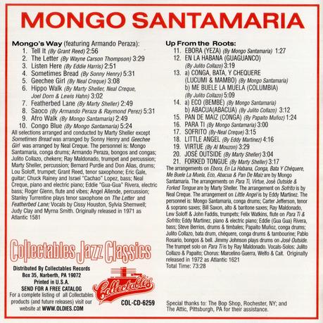 Mongo Santamaria-Mongo's Way_Up From the Roots