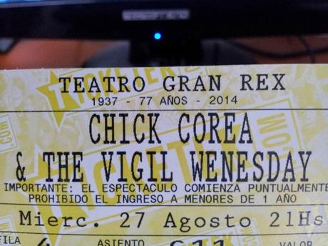 CHICK COREA en Buenos Aires y los tickets del 'Wednesday' CHICK COREA en Buenos Aires y los tickets del 'Wednesday'