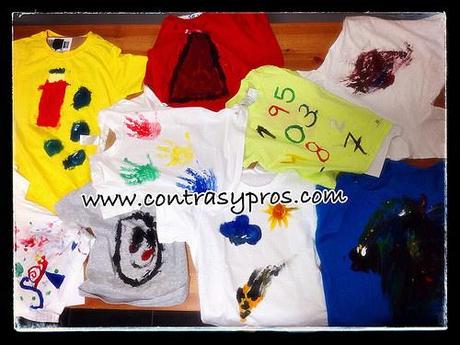 Camisetas pintadas