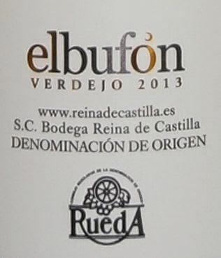 El Bufón Verdejo 2013, de Bodegas Reina de Castilla