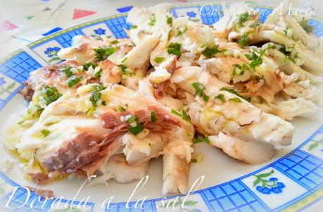 Dorada a la sal. Receta casera, fácil, rápida. Dorada a la sal. Receta casera, fácil, rápida.