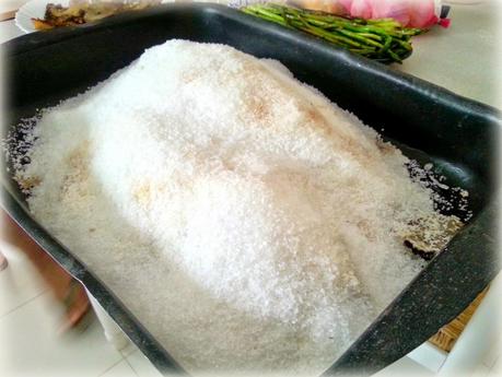 Dorada a la sal. Receta casera, fácil, rápida. Dorada a la sal. Receta casera, fácil, rápida.