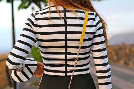 Striped Crop Top