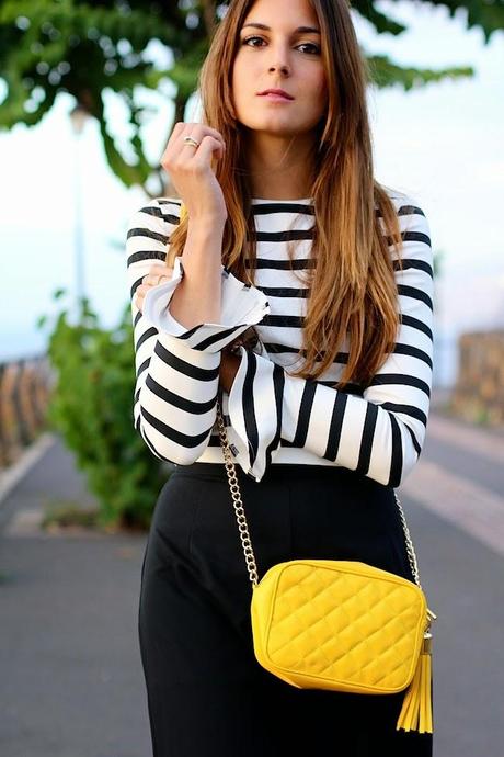 Striped Crop Top