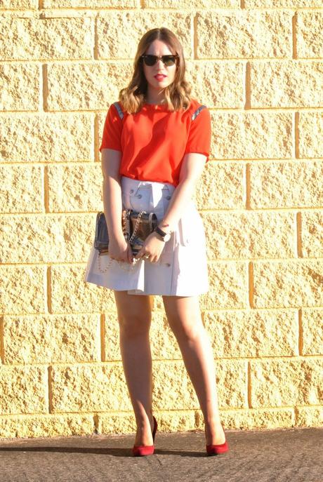 The trench-skirt The trench-skirt