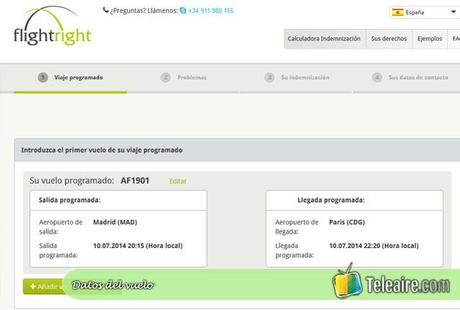 Cómo usar Flighright datos de vuelo en fligh right