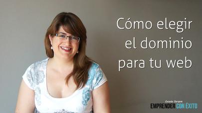 Cómo elegir el dominio para tu web - Sandra Llinares Cómo elegir el dominio para tu web - Sandra Llinares
