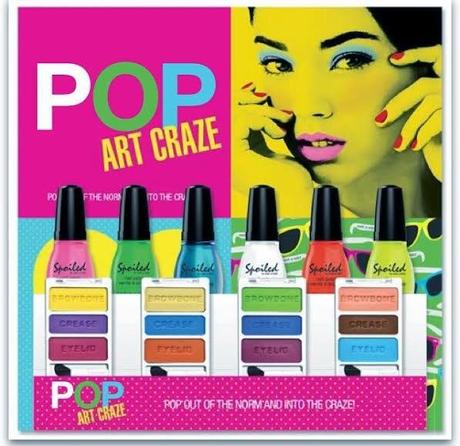 Pop art craze . Eye Shadow Trio Review .