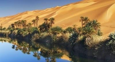 Oasis de Umm al-Maá, Libia