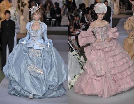 Moda en el cine: María Antonieta. Christian Dior fall-2007