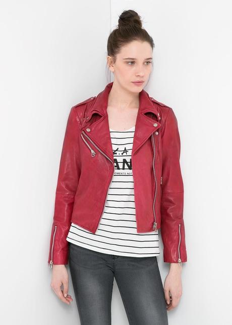Tendencias en moda para la temporada Otoño-Invierno 2014-2015 Cazadora biker piel