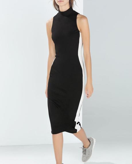 Tendencias en moda para la temporada Otoño-Invierno 2014-2015 VESTIDO TUBO BANDA LATERAL