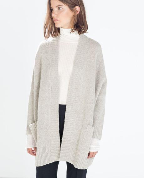 Tendencias en moda para la temporada Otoño-Invierno 2014-2015 CHAQUETA OVERSIZE BOLSILLOS