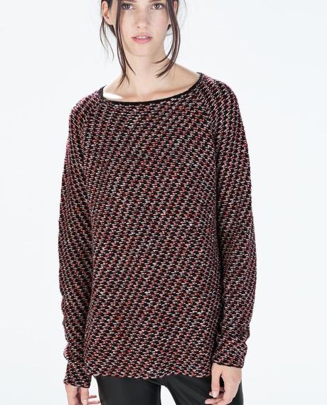 Tendencias en moda para la temporada Otoño-Invierno 2014-2015 JERSEY BICOLOR CUELLO BARCO