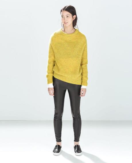 Tendencias en moda para la temporada Otoño-Invierno 2014-2015 LEGGING POLIPIEL CREMALLERAS