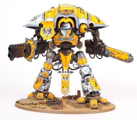 Tales of Painters: Tutorial: How to paint an Imperial Knight of House Hawkshroud 