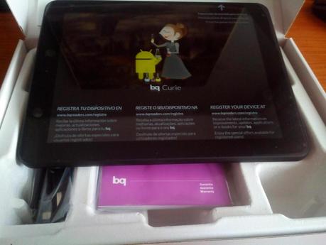 Tablet BQ Curie 2 quadcore con tablet Tablet BQ Curie 2 quadcore con tablet