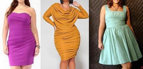 VESTIDOS Y BLUSAS DRAPEADAS PARA GORDITAS VESTIDOS Y BLUSAS DRAPEADAS PARA GORDITAS