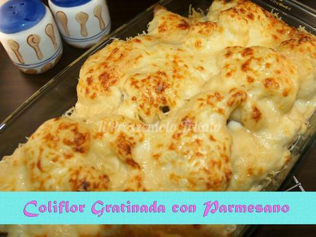 Coliflor Gratinada con Parmesano