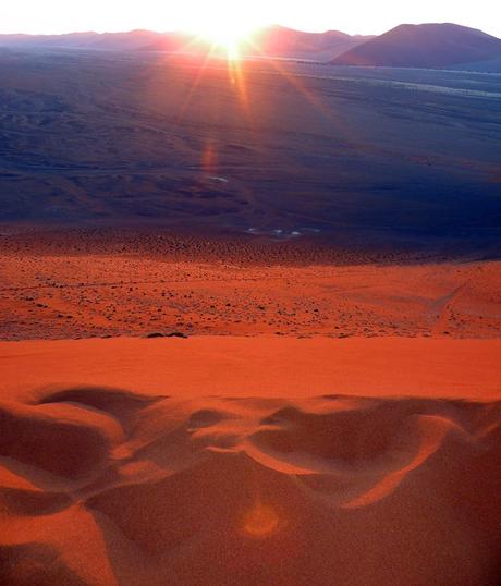 Desierto de Namib.  Un viaje por África del Sur