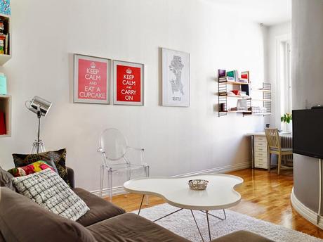 Inspiración Deco: Un piso práctico, funcional y lleno de color