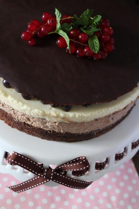 Layer cake multi chocolates Layer cake multi chocolates